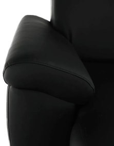 Rohová sedačka U s rozkladom a úložným priestorom Biter U P - čierna