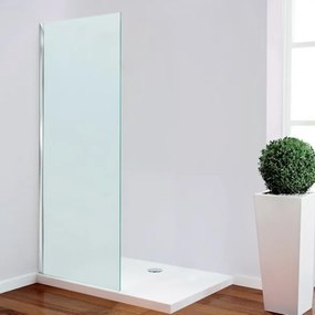 Erga Paris, sprchová zástena Walk-In 50x200 cm, 8mm sklo námraza, chrómový profil, ERG-V02-PARIS-050x200-FR-CR