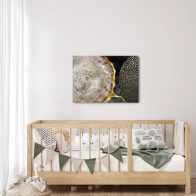 Obrázok - Kmeň stromu v koláži 2 (70x50 cm)