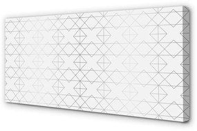 Obraz canvas obrysy polygónov 100x50 cm