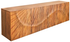 Komoda Scorpion 180 cm z mangového dreva v hnedom prevedení