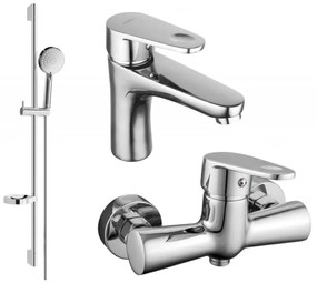 Mexen Kama DS75 sprchová súprava, chrómová - 72504DS75-00