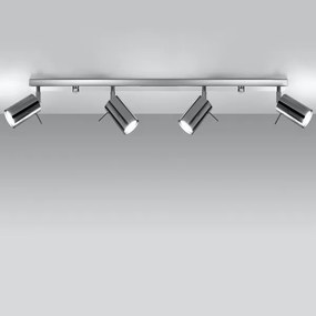 Sollux SL.0731 - Bodové svietidlo RING 4xGU10/10W/230V