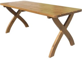 Záhradný stôl Rojaplast Strong Masiv 160x70 cm drevený