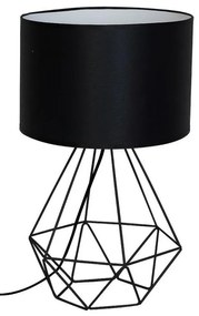 Milagro Stolná lampa BASKET 1xE27/60W/230V čierna DE7201