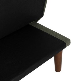 Zelená ženilková rozkladacia pohovka 181 cm – Ixia