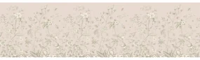 Samolepiaca bordúra Old graphic florals, 500 x 13,8 cm