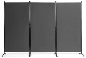 Mobilný paraván 260x180 cm, sivý