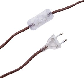 LOOMY Stolná lampa - hnedá