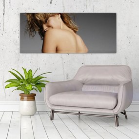 Obraz kúpajúcej sa ženy (120x50 cm)
