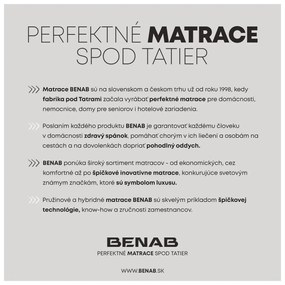 Benab Detský Matrac BAMBINO LATEX 120x60 cm