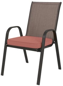 Vonkajší podsedák na stoličku VIREON 44x45 cm, ružový