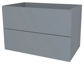 Mereo, Mereo Aira, kúpeľňová skrinka 81 cm, Multidecor, Monumentálna sivá, MER-CN791SMSO1