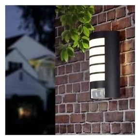 STEINEL 657819 - Vonkajšie svietidlo so senzorom L12 1xE27/60W/230V IP44