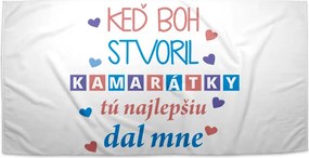 Sablio Uterák Keď Boh stvoril kamarátky - 30x50 cm