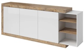 Komoda Sintra 43 dub samdal-biela