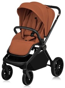 Lionelo - Kombinovaný kočík 2v1 MIKA PLUS, hrdzavohnedý