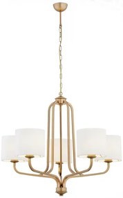 Argon 2172 - Luster na reťazi MARANELLO 5xE27/15W/230V