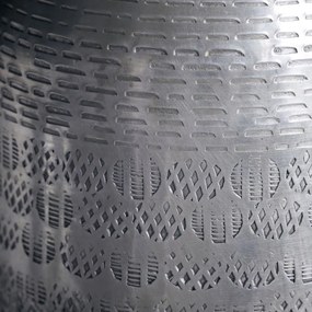 House Doctor Hliníková váza Fenja Antique Silver 26 cm