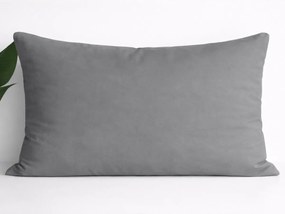 XPOSE® Bavlnená obliečka na vankúš MICHAELA - tmavo sivá 70x90 cm