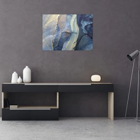 Obraz - Abstrakcia alkoholovým atramentom (70x50 cm)