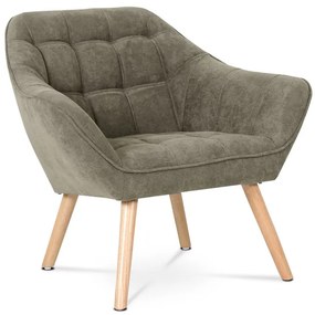BONTEC Kreslo, sivá látka, AK-321 GREY2 Farba: Šedá