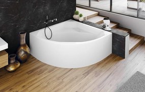 Polysan Polysan, CASCATA R MONOLITH obdĺžniková vaňa 180x80x60cm, kaskáda nerez, 73836MR.100