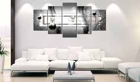 Artgeist Obraz - Grey Symmetry Veľkosť: 100x50, Verzia: Premium Print
