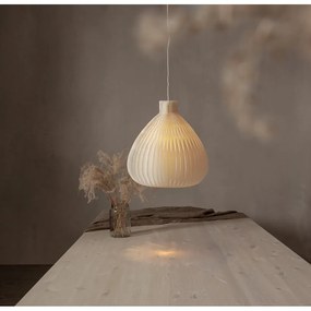 Krémovobiele tienidlo ø 38 cm Honeycomb – Star Trading