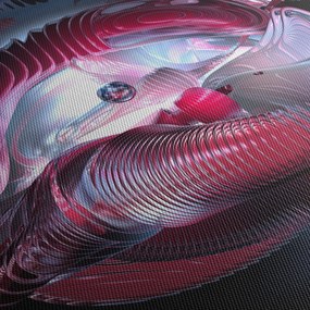 Obraz - Abstrakcie, vesmírne červy (90x60 cm)