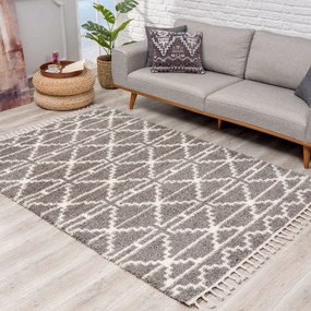 Dekorstudio Shaggy koberec s dlhým vlasom PULPY 530 sivý Rozmer koberca: 80x250cm