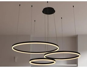 LED Stmievateľný luster na lanku LED/125W/230V 3000-6500K + diaľkové ovládanie