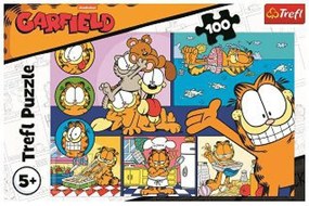 TREFL Lenivý Garfield 100 dielov