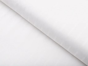 Biante Veľký damaškový obdĺžnikový obrus DM-002 Biely - pásiky 6 a 24 mm 180x260 cm