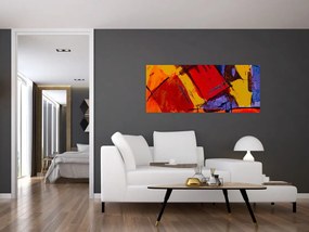 Obraz abstrakcie (120x50 cm)