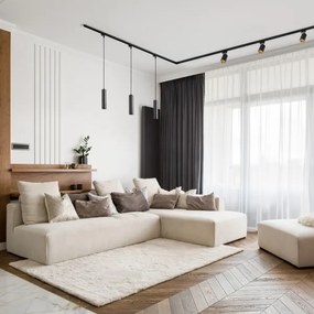 Luster na lanku do lištového systému MARIBEL 3xGU10/10W/230V + 1 m lištový systém