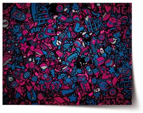 Sablio Plagát Kreslené obrázky - 60x40 cm