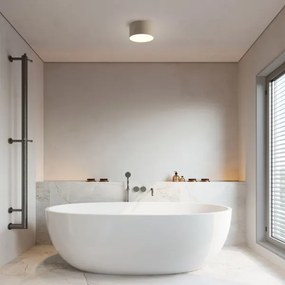 Brilagi - LED kúpeľňové stropné svietidlo FORIS LED/9W/230V priemer 9 cm béžové IP44