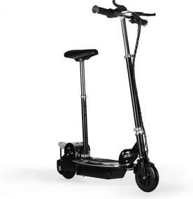 Takira V8, elektrická kolobežka so sedadlom, čierna, 16 km/h, batéria