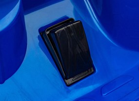 Ramiz McLaren Artur batéria pre deti Modrá + pohon 4x4 + diaľkové ovládanie + pomalý štart + EVA + LED audio