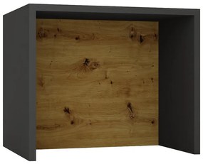 Kuchynský ostrovček 974 dub grafit + artisan