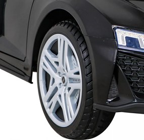 Ramiz Audi R8 LIFT Auto na batérie čierne + diaľkové ovládanie + EVA kolesá + MP3 + LED