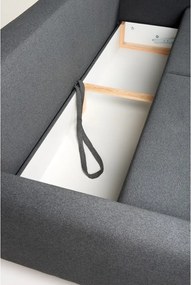 Tmavosivá rozkladacia pohovka Bonami Selection Pop