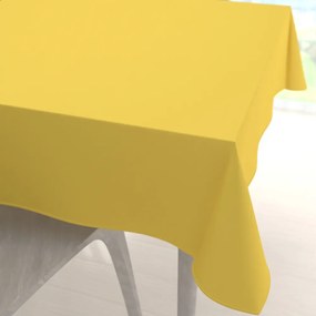 Biante Dekoračný štvorcový obrus Rongo RG-090 Svetlo žltý 100x100 cm