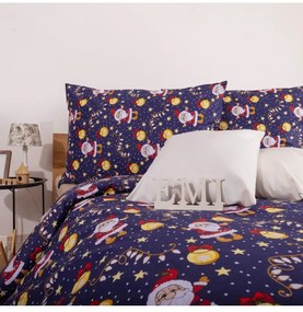 Vianočné obliečky bavlnené Mikuláš EMI