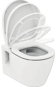 Závesné WC set Ideal Standard Connect bez splachovacieho kruhu vč. WC dosky K876601