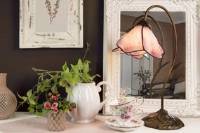 Stolová lampa Tiffany - Ø 31 * 48 cm 1x E14