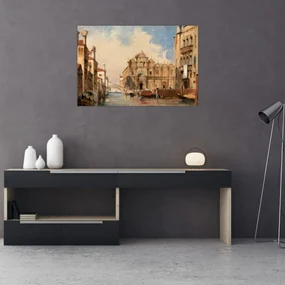 Obraz - Jules-Romain Joyant, The Scuola di San Marco, Venice, reprodukcia (90x60 cm)