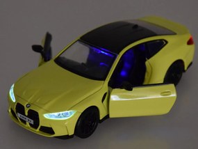 Jokomisiada Autíčko BMW M4 – 1:32 žlté