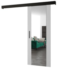 Posuvné dvere 80 cm Slavdro 2 (biela matná + čierna matná). Akcia -6%. Vlastná spoľahlivá doprava až k Vám domov. 1108803